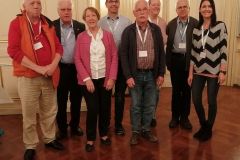 (G.Bernhardt) Die Delegierten der DFG Hessen v.l.: Rainer Schmidt, Jürgen Sommer, Leena Göbel, Harry Skoutajan, Bernhard Strotmann, Alexandra Bernhardt, Günter Höbel, Hanne Stahl