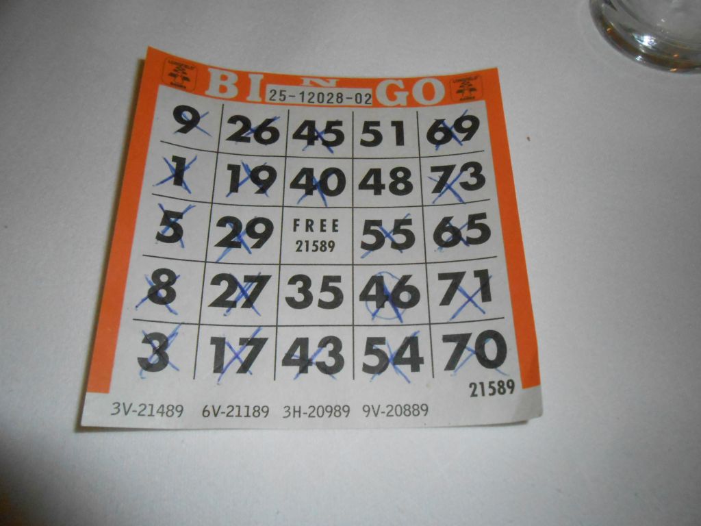 (G.Bernhardt) Bingo! - Leider nicht gewonnen