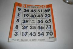 (G.Bernhardt) Bingo! - Leider nicht gewonnen