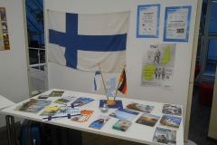 (G.Bernhardt) Passend zum Helsinki-Abend gab es viel Informationsmaterial über die finnische Hauptstadt