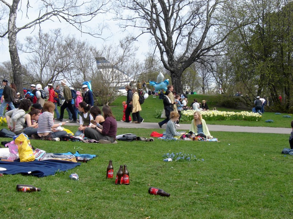 Picknick im Park