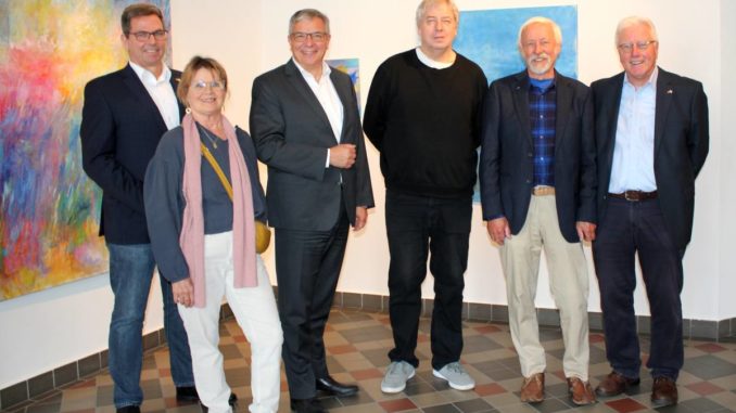 Ausstellung Rathaus Grußwort Oberbürgermeister Gert-Uwe Mende