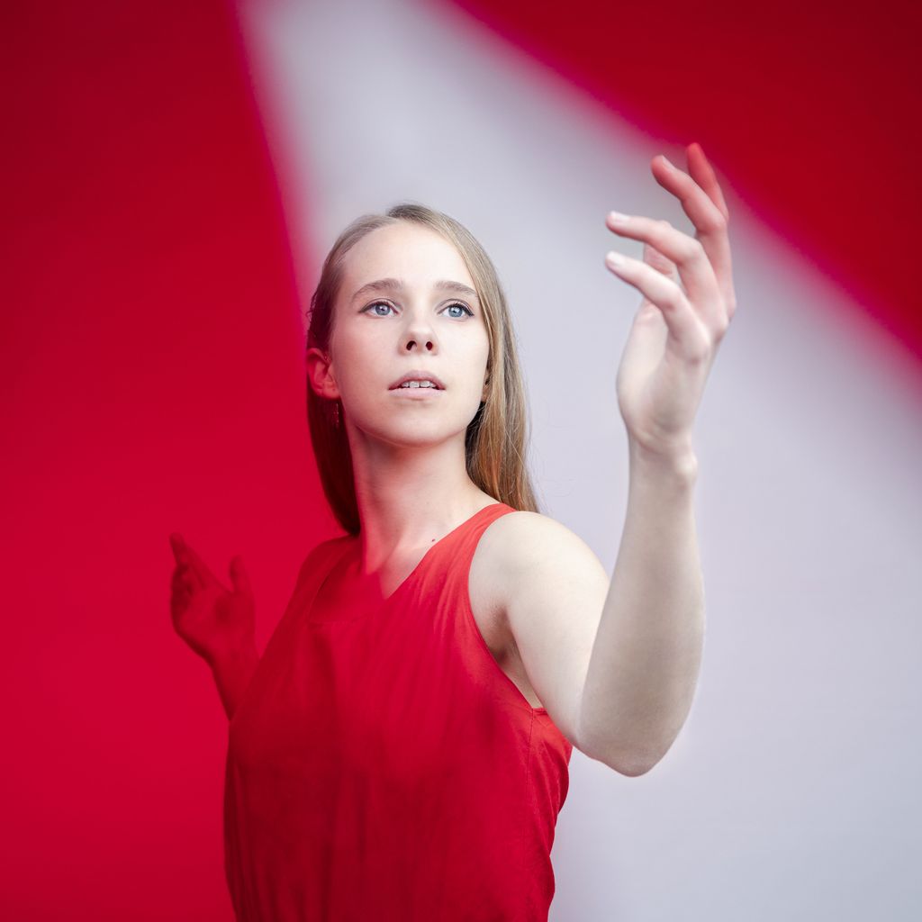 Die finnische Sängerin Vilma Talvitie