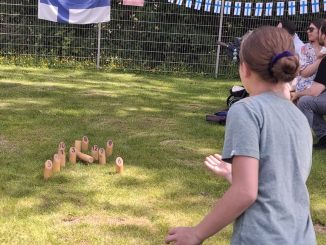 Mölkky spielen