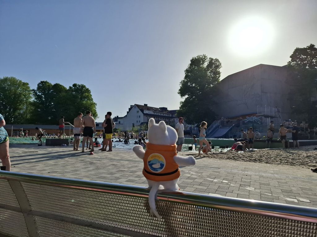 Mumin mit Schwimmweste